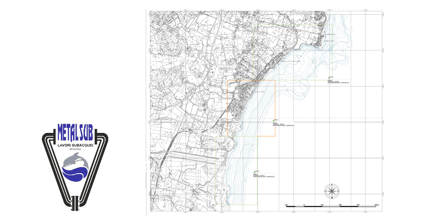 Rilievi batimetrici dei fondali antistanti la costa di Noto a supporto di un progetto di mitigazione del rischio di erosione costiera